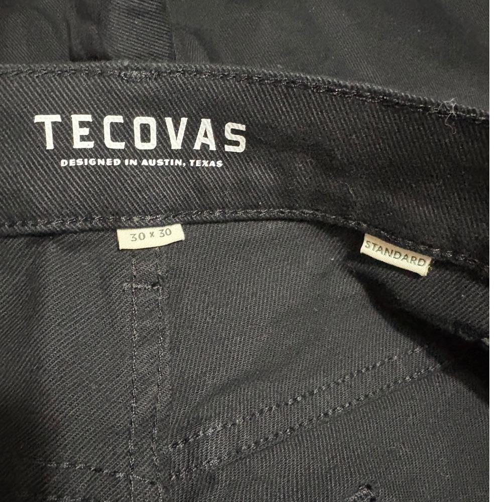 Tecovas Everyday Standard Jeans Mens Black Straight Leg Denim
30x30 (28) - Picture 4 of 8